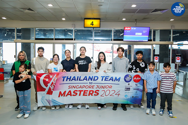 Thailand Team The Junior Golf Series  Ready for Singapore Junior Masters 2024