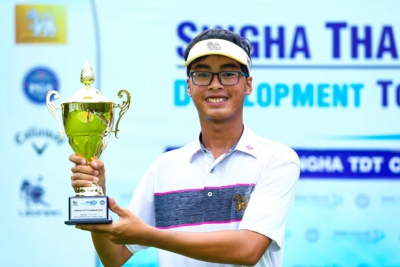 ขอแสดงความยินดีกับ น้อง PJ  วีรวิชญ์  นาคประชา คว้าแชมป์กอล์ฟอาชีพของสมาคมกีฬากอล์ฟอาชีพแห่งประเทศไทย